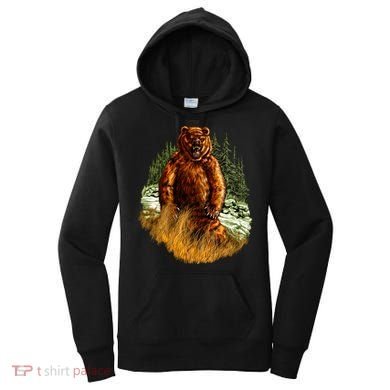 Wildlife - Wild Bear Portrait Women's Hoodie