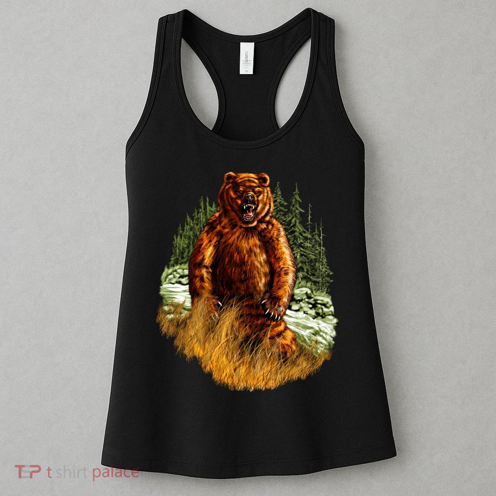 Wildlife - Wild Bear Portrait Women's Tank Top