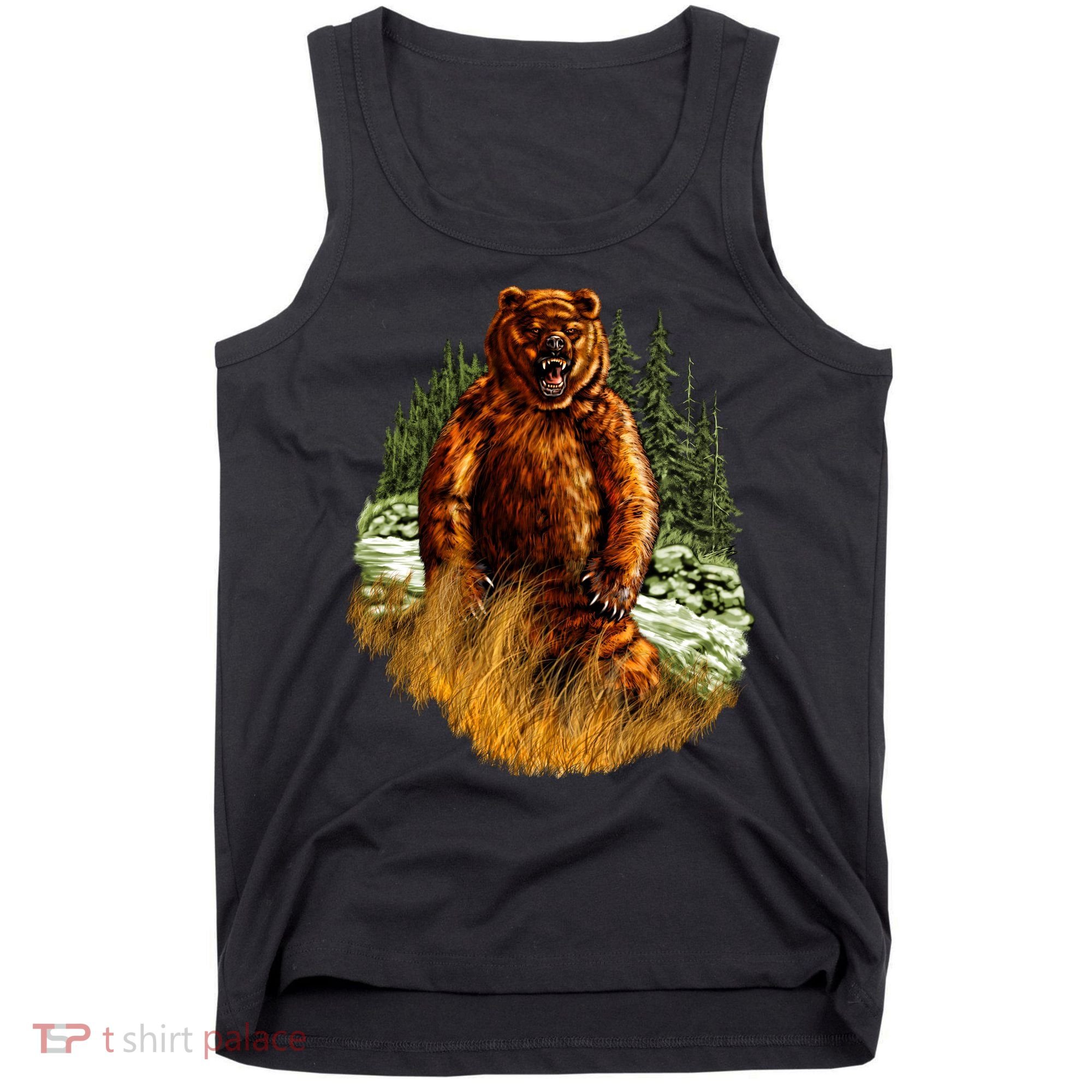 Wildlife - Wild Bear Portrait Tank Top