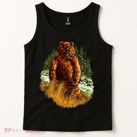 Wildlife - Wild Bear Portrait Tank Top thumb 2