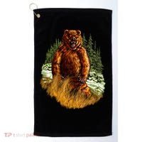 Wildlife - Wild Bear Portrait Golf Towel thumb 0
