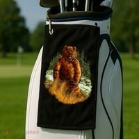 Wildlife - Wild Bear Portrait Golf Towel thumb 2
