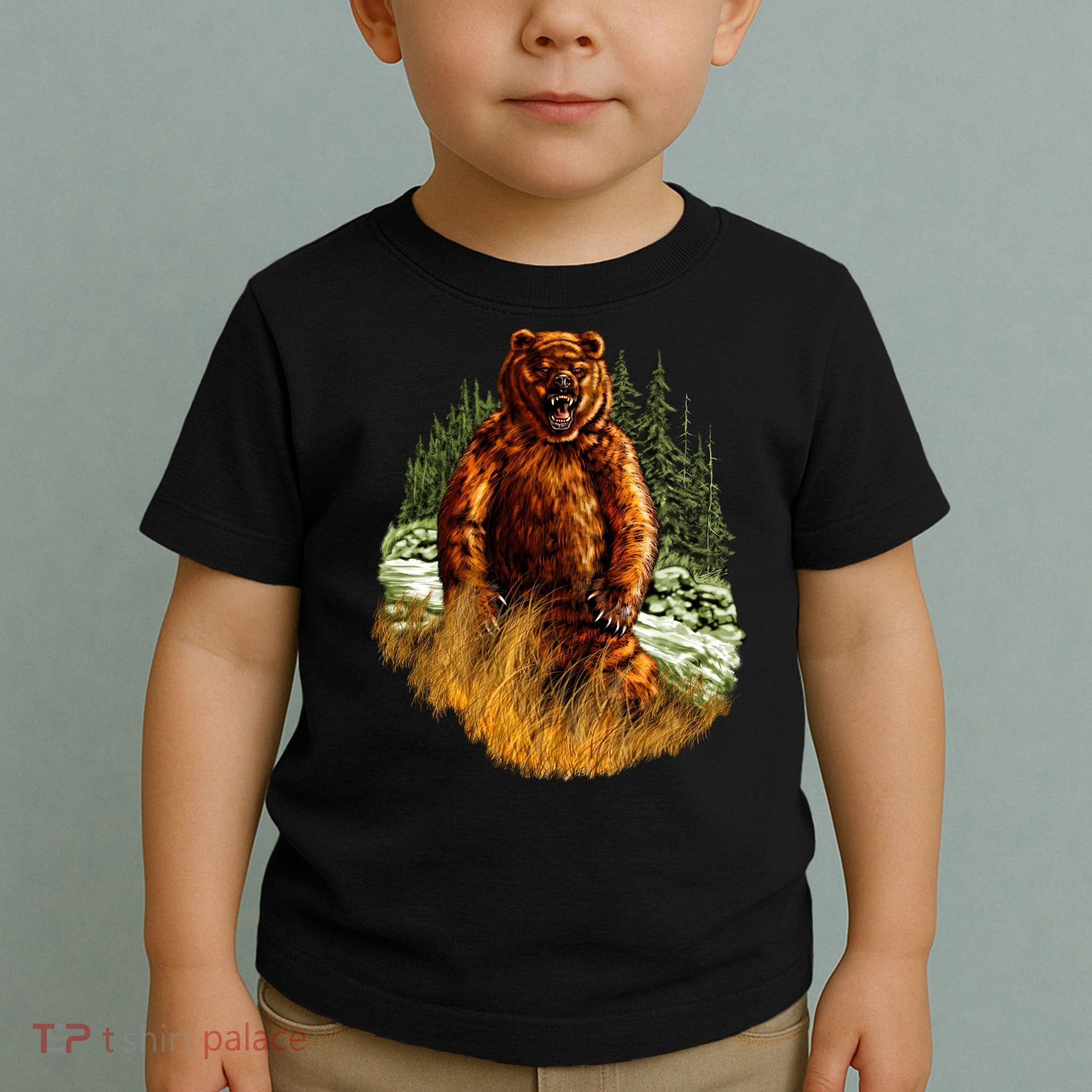 Wildlife - Wild Bear Portrait Toddler T-Shirt