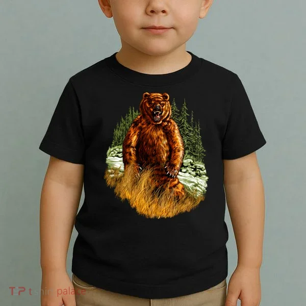 Wildlife - Wild Bear Portrait Toddler T-Shirt