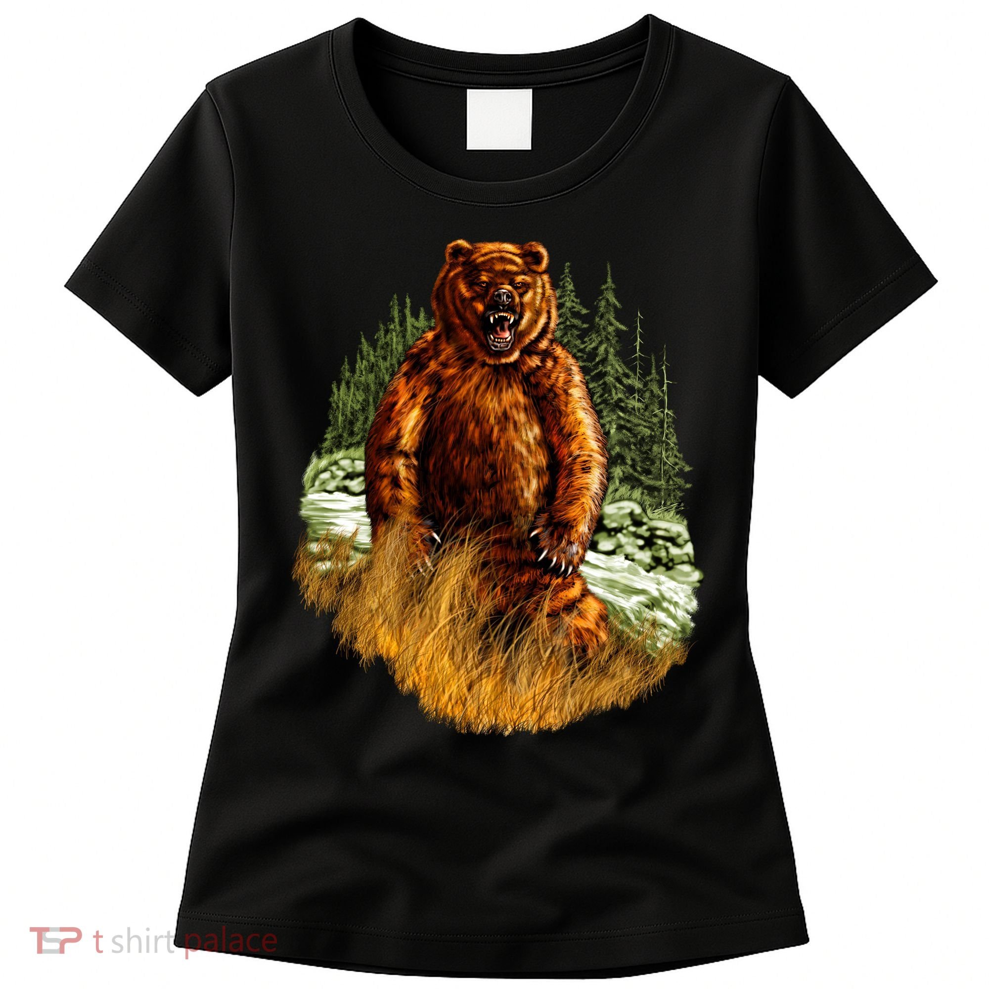 Wildlife - Wild Bear Portrait Women's T-Shirt