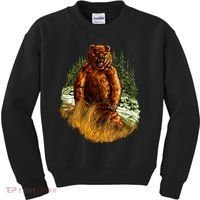 Wildlife - Wild Bear Portrait Kids Sweatshirt thumb 0