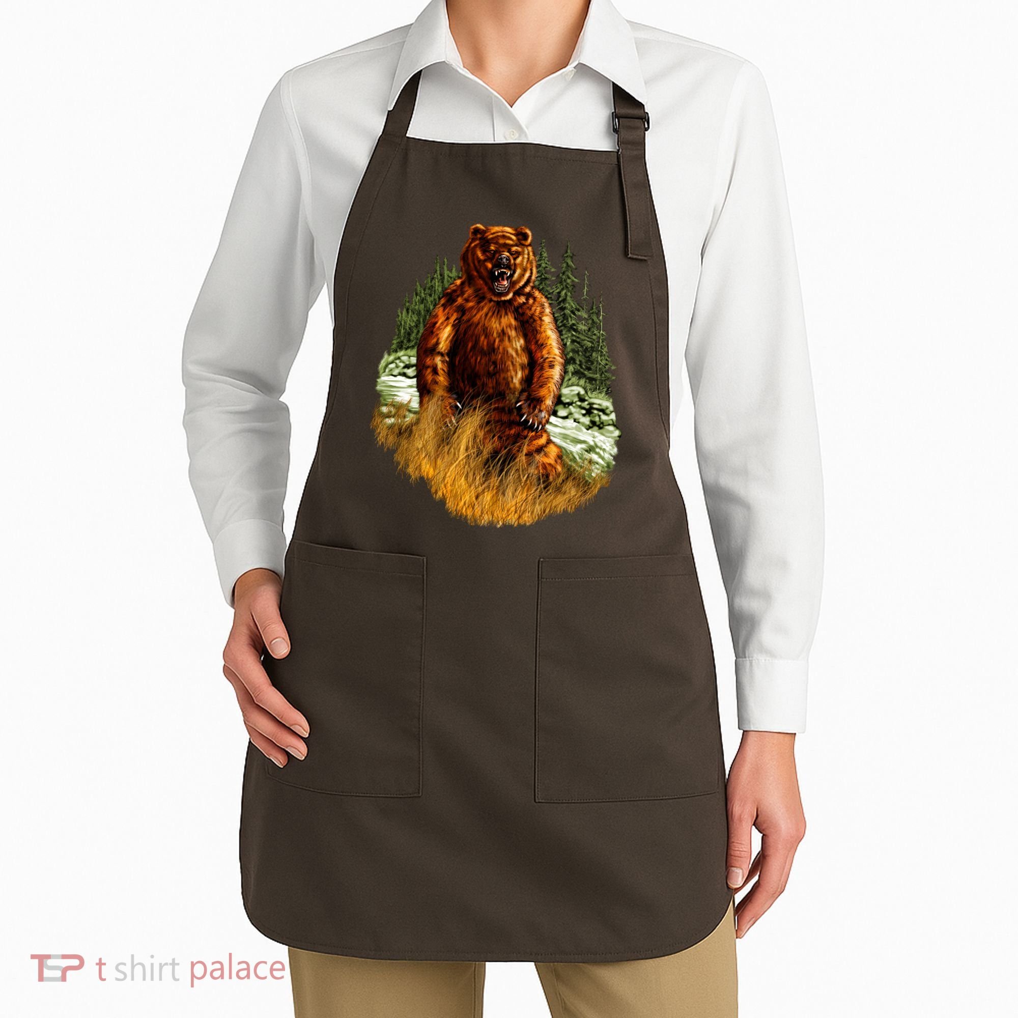 Wildlife - Wild Bear Portrait Apron