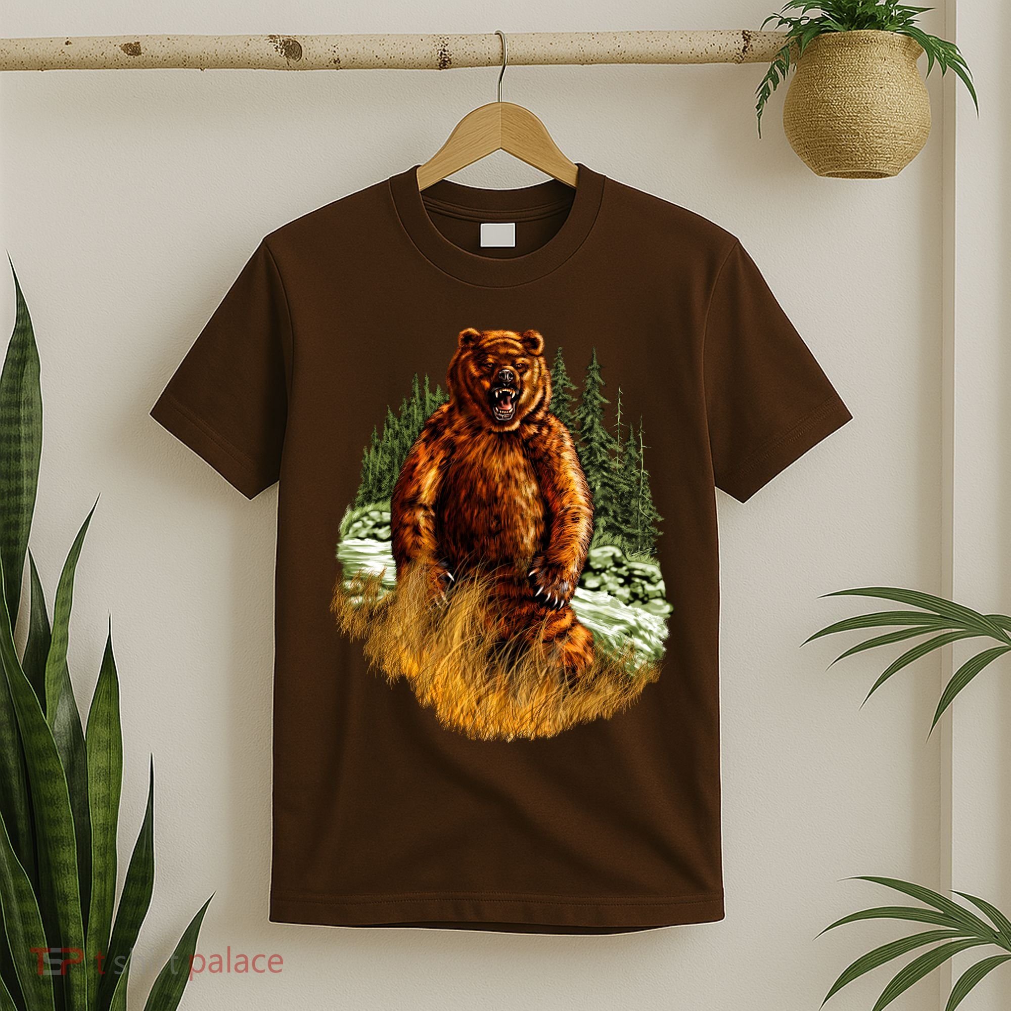 Wildlife - Wild Bear Portrait T-Shirt