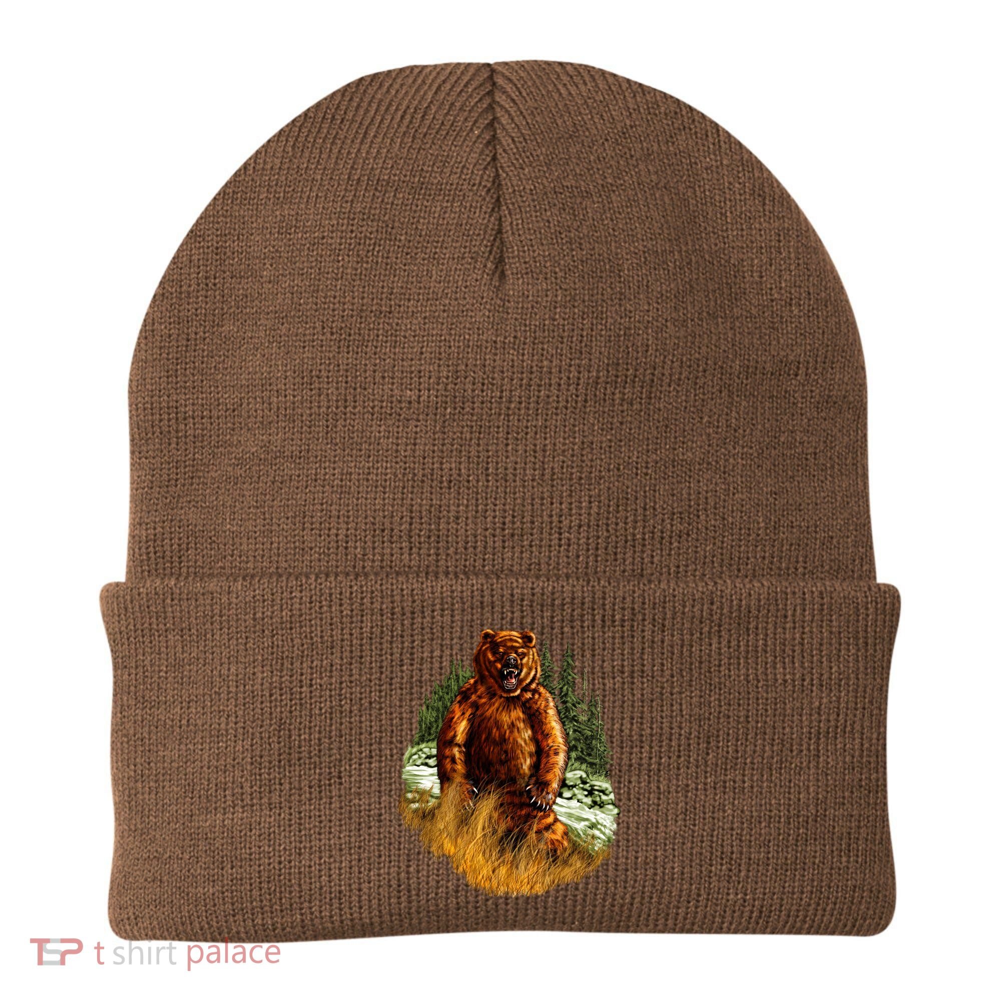 Wildlife - Wild Bear Portrait Beanie