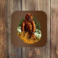 Wildlife - Wild Bear Portrait Coaster thumb 0