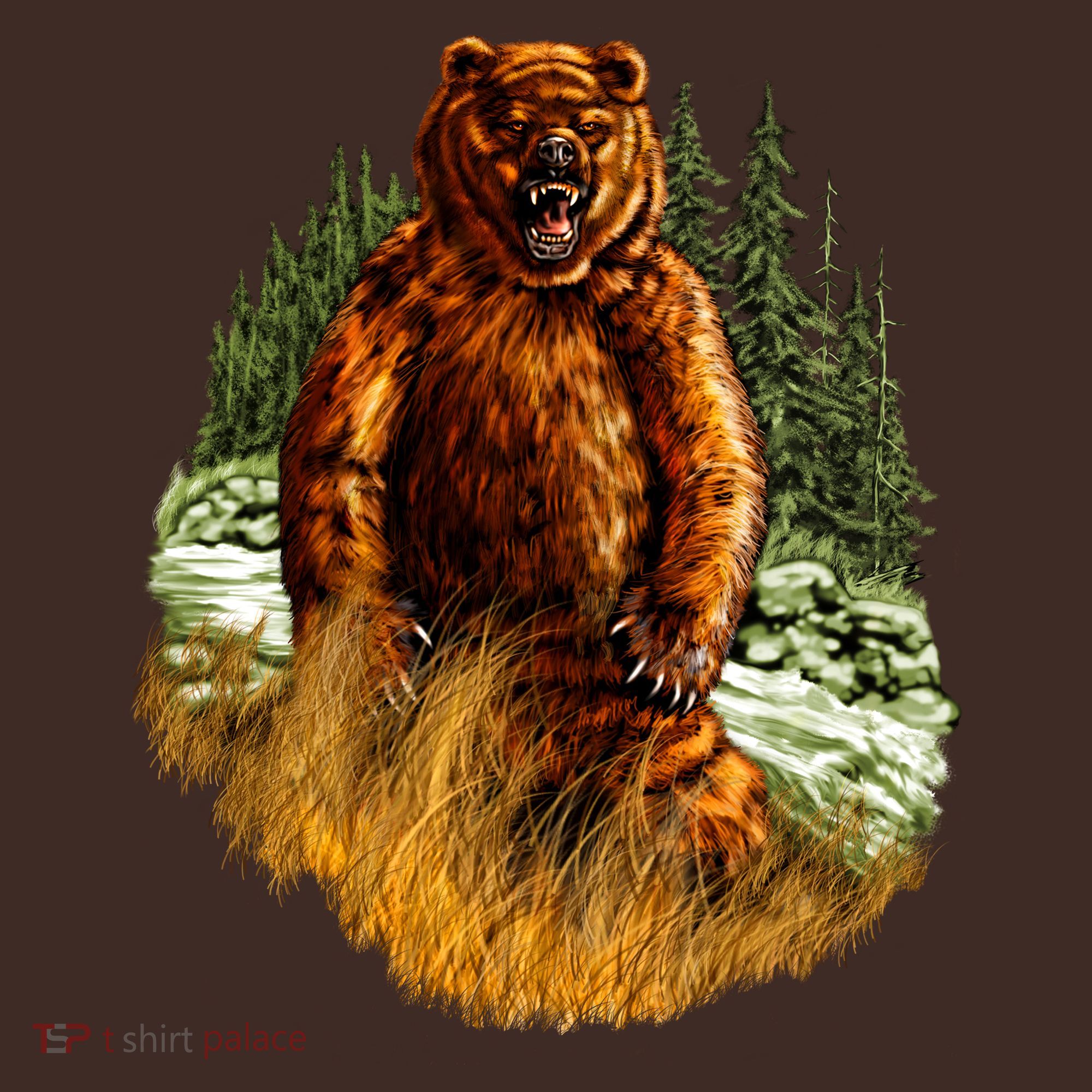 Wildlife - Wild Bear Portrait Mousepad