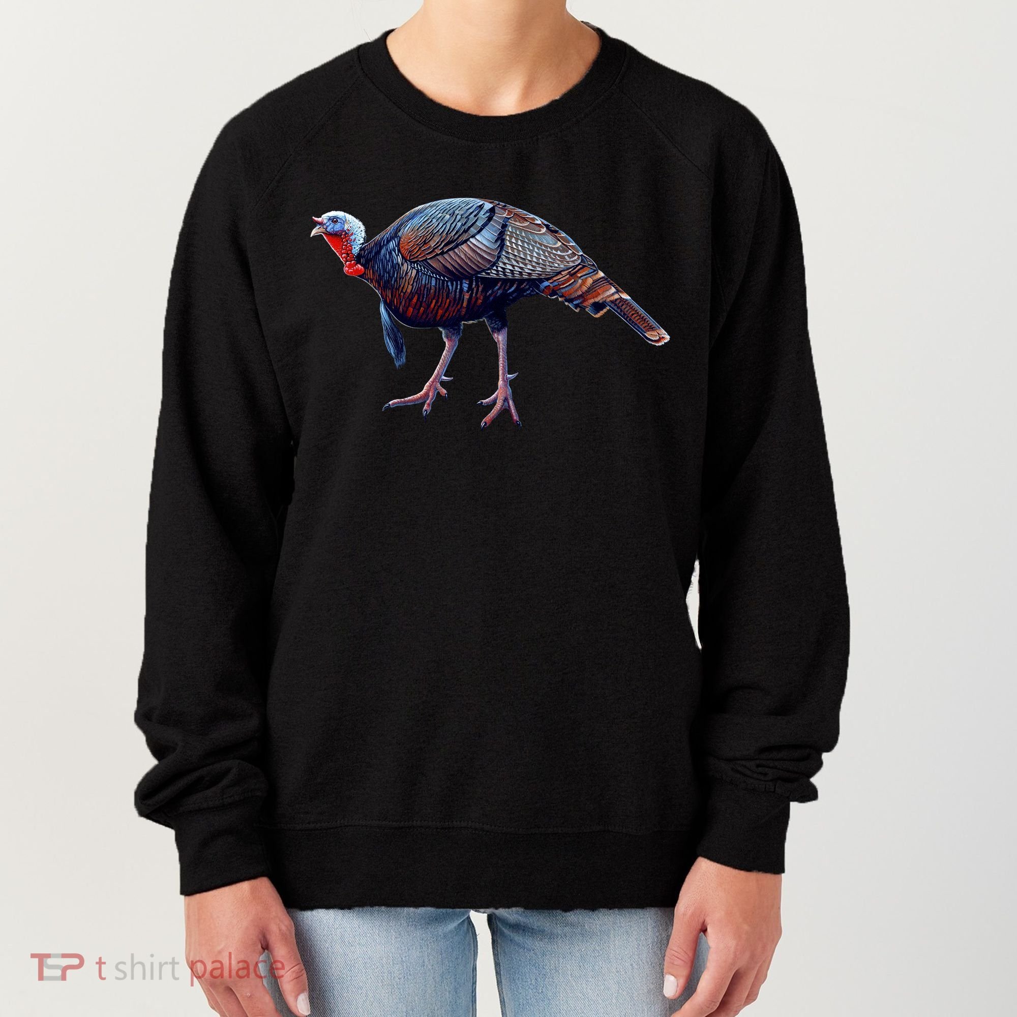 Wildlife - Wild Turky Walking Women's Sweatshirt