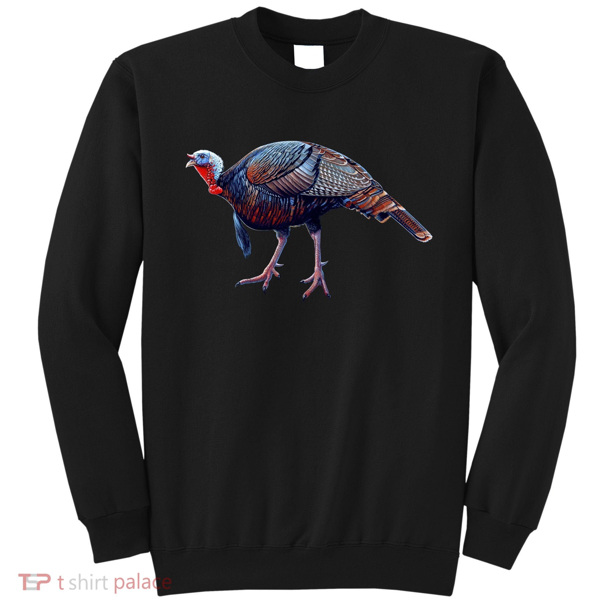 Wildlife - Wild Turky Walking Sweatshirt