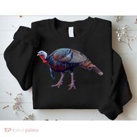 Wildlife - Wild Turky Walking Sweatshirt thumb 2