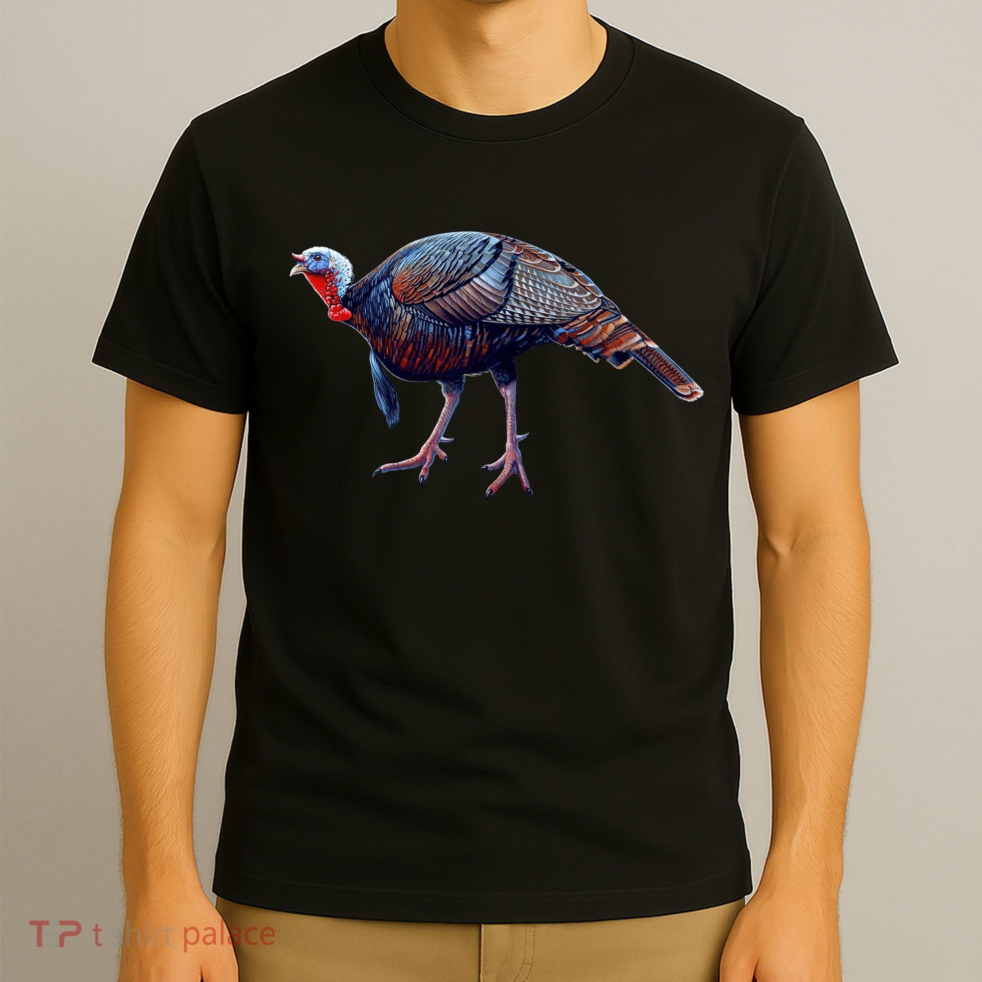 Wildlife - Wild Turky Walking T-Shirt