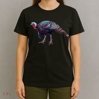 Wildlife - Wild Turky Walking T-Shirt thumb 4