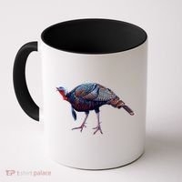 Wildlife - Wild Turky Walking Coffee Mug thumb 0