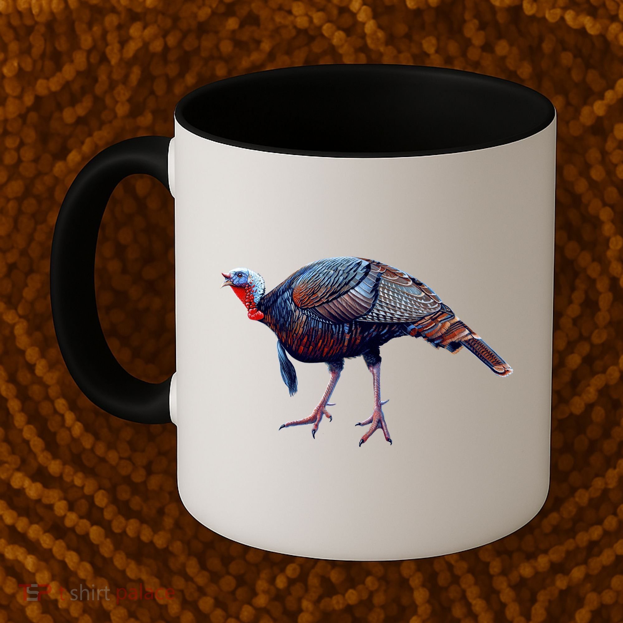 Wildlife - Wild Turky Walking Coffee Mug