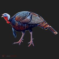 Wildlife - Wild Turky Walking Beanie thumb 2