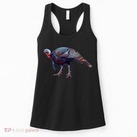 Wildlife - Wild Turky Walking Women's Tank Top thumb 0