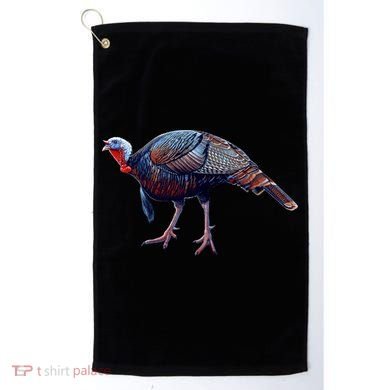 Wildlife - Wild Turky Walking Golf Towel