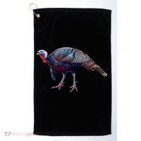 Wildlife - Wild Turky Walking Golf Towel thumb 0