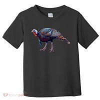 Wildlife - Wild Turky Walking Toddler T-Shirt thumb 0