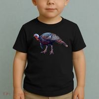 Wildlife - Wild Turky Walking Toddler T-Shirt thumb 2