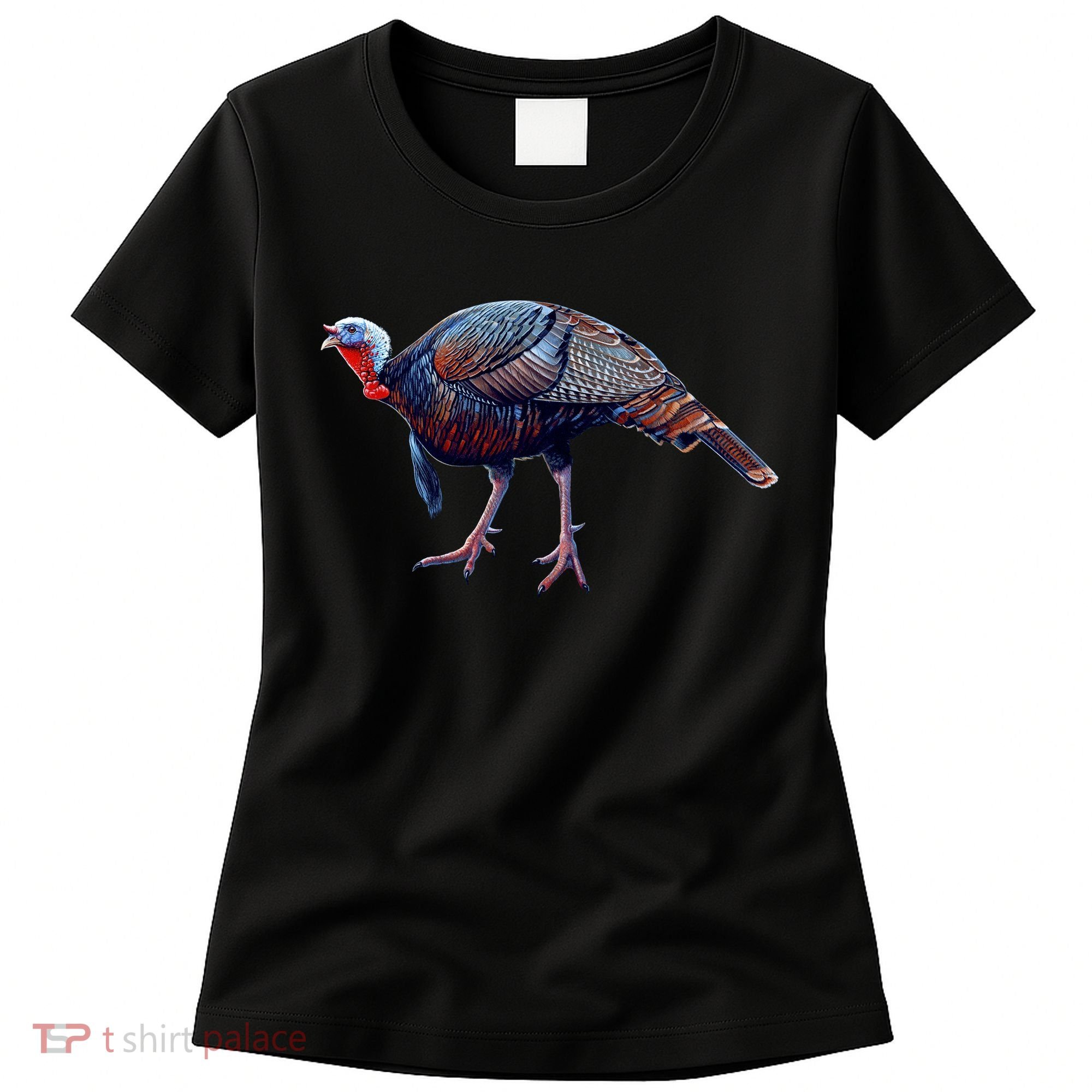 Wildlife - Wild Turky Walking Women's T-Shirt