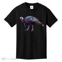 Wildlife - Wild Turky Walking Kids T-Shirt thumb 0