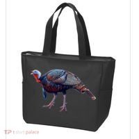 Wildlife - Wild Turky Walking Tote Bag thumb 3
