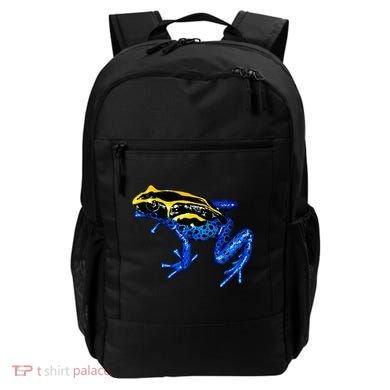 Wildlife - Yellow And Blue Frog Backpack