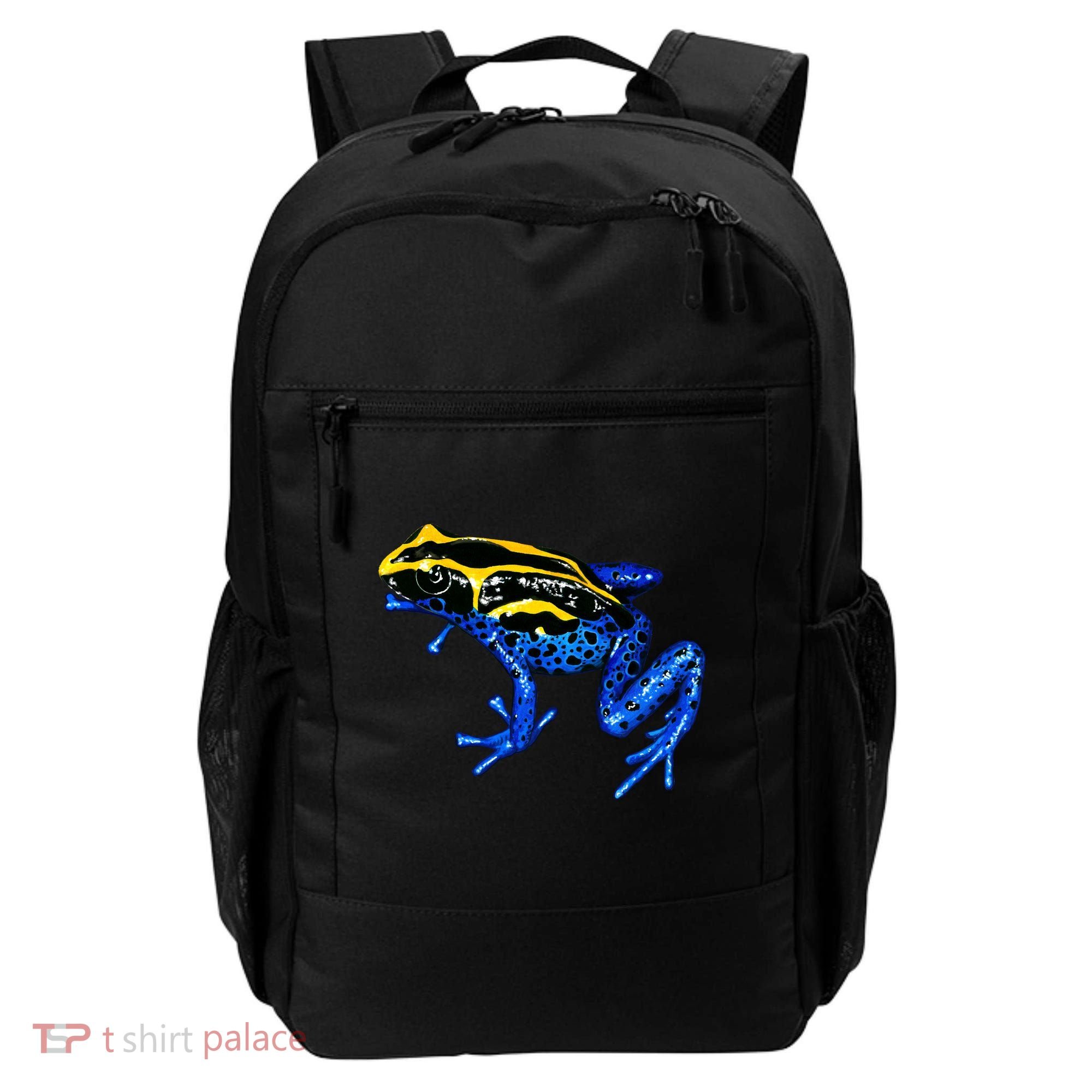 Wildlife - Yellow And Blue Frog Backpack