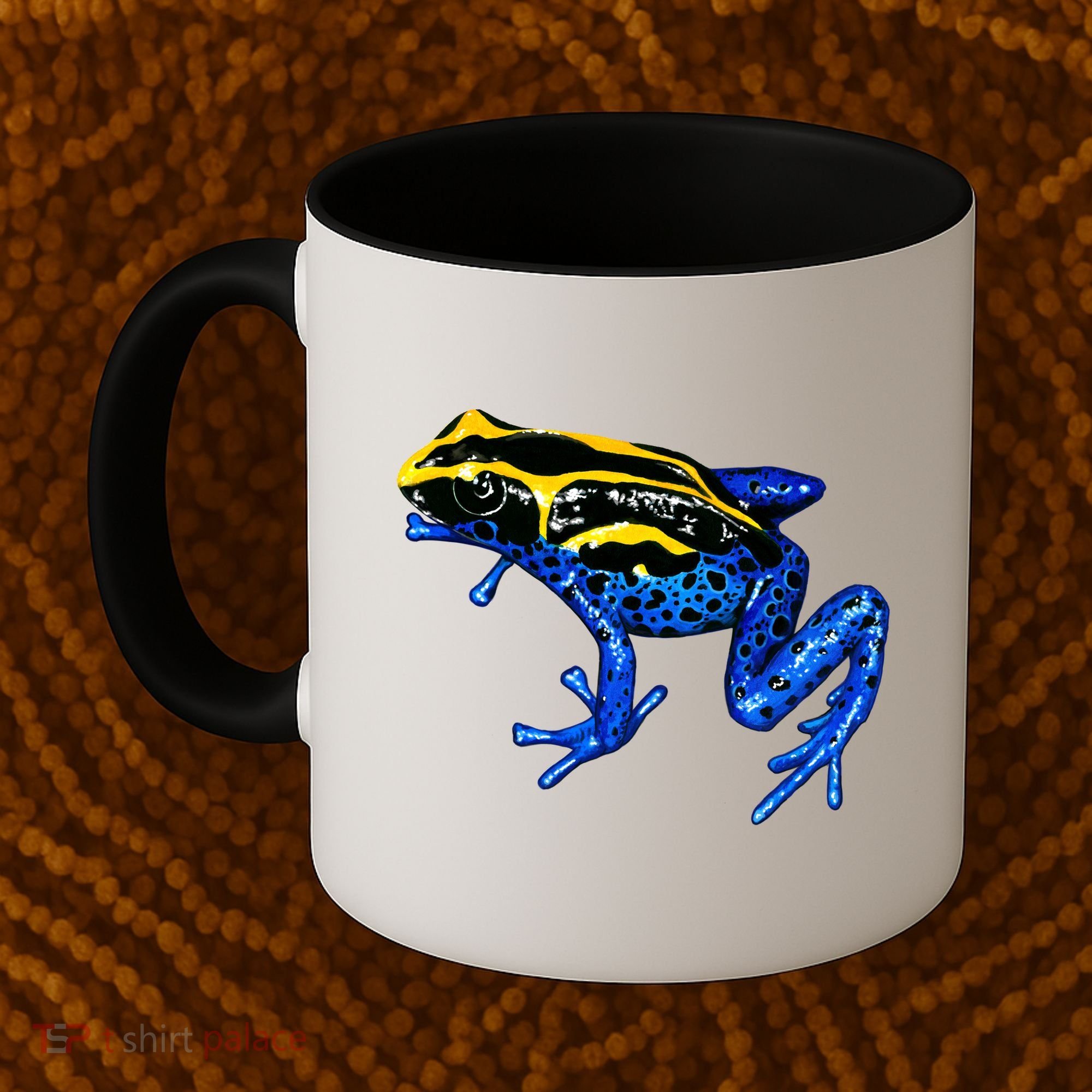 Wildlife - Yellow And Blue Frog Coffee Mug