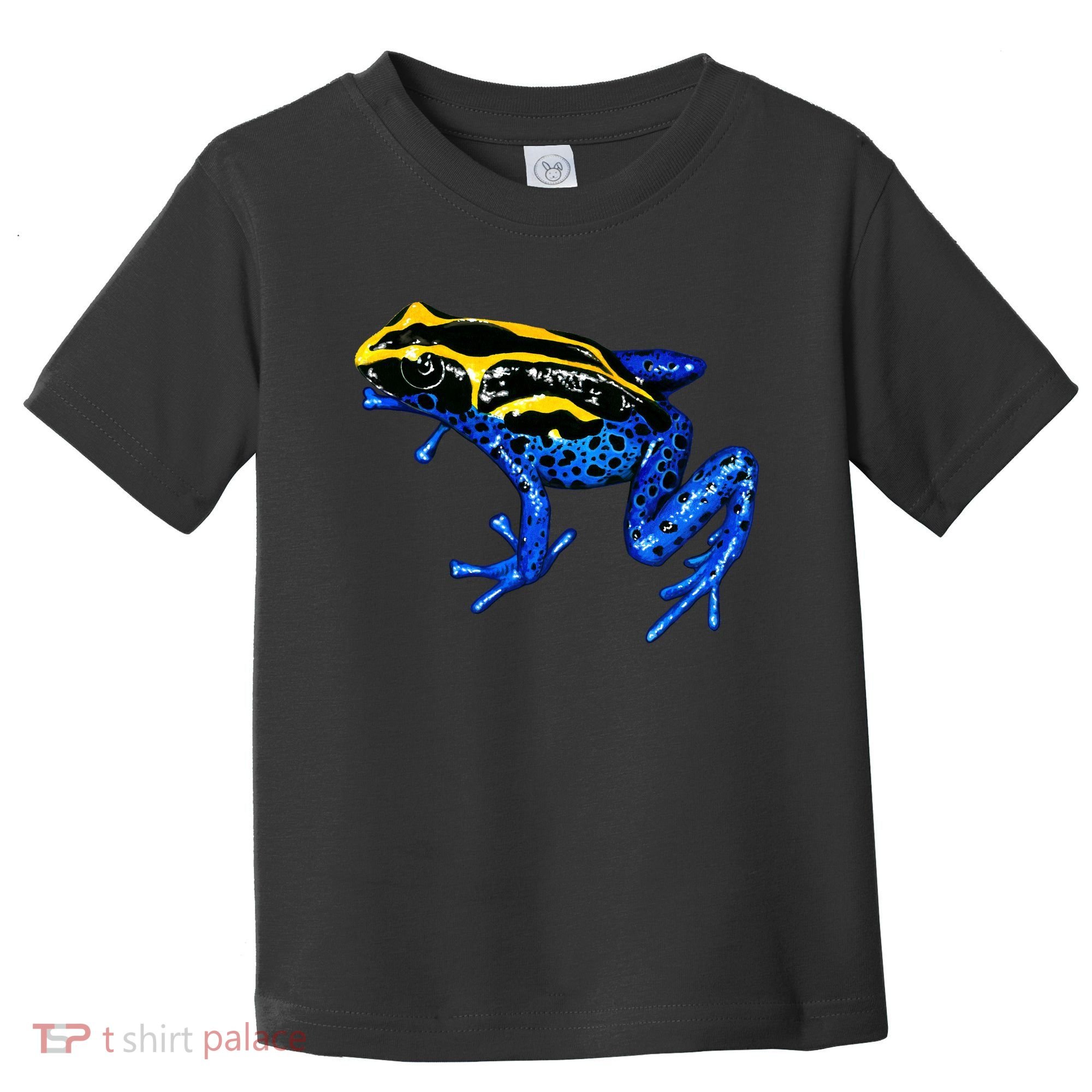 Wildlife - Yellow And Blue Frog Toddler T-Shirt