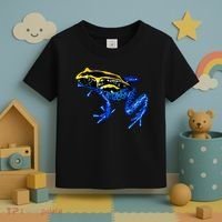 Wildlife - Yellow And Blue Frog Toddler T-Shirt thumb 3