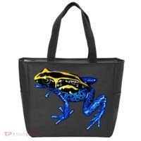 Wildlife - Yellow And Blue Frog Tote Bag thumb 0