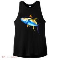 Wildlife - Yellowfin Ladies PosiCharge Tri-Blend Wicking Tank thumb 0