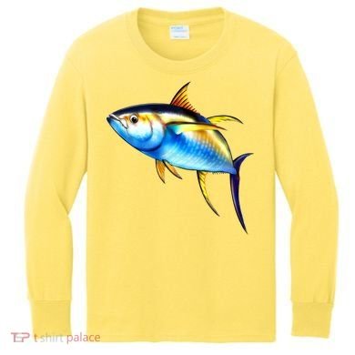 Wildlife - Yellowfin Kids Long Sleeve Shirt