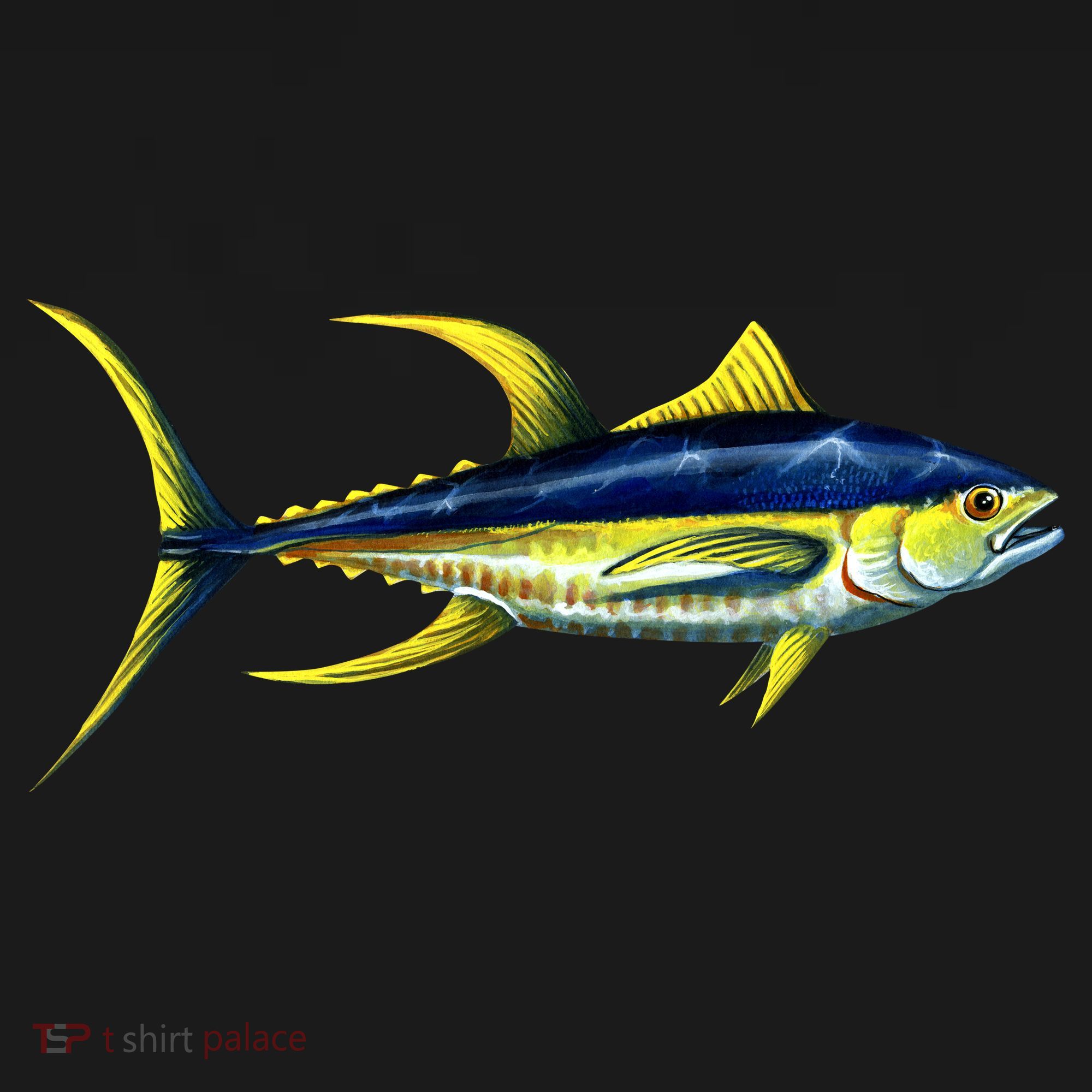 Wildlife - Yellowfin Tuna Mousepad