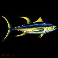 Wildlife - Yellowfin Tuna Women's Tank Top thumb 5