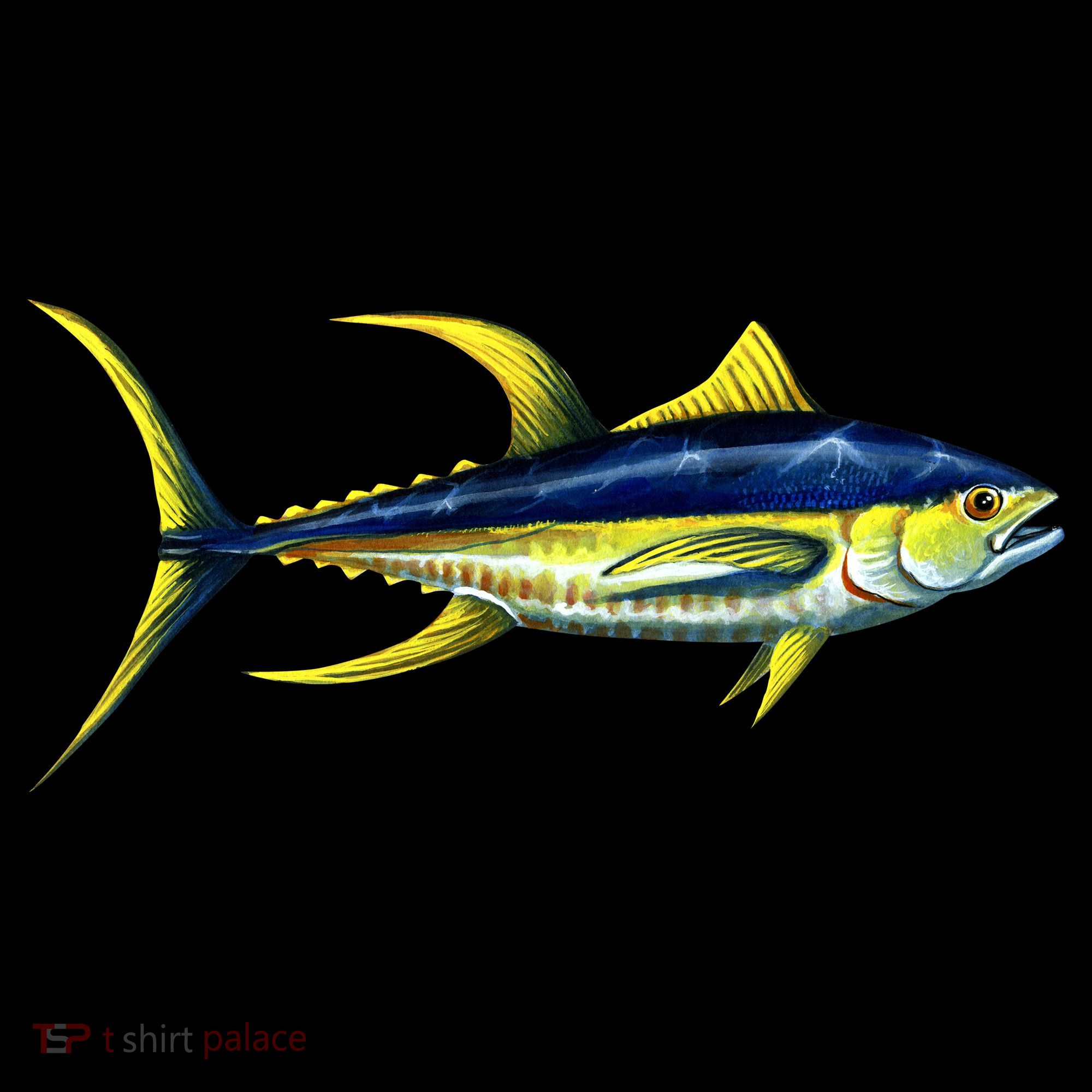 Wildlife - Yellowfin Tuna Women's Tank Top