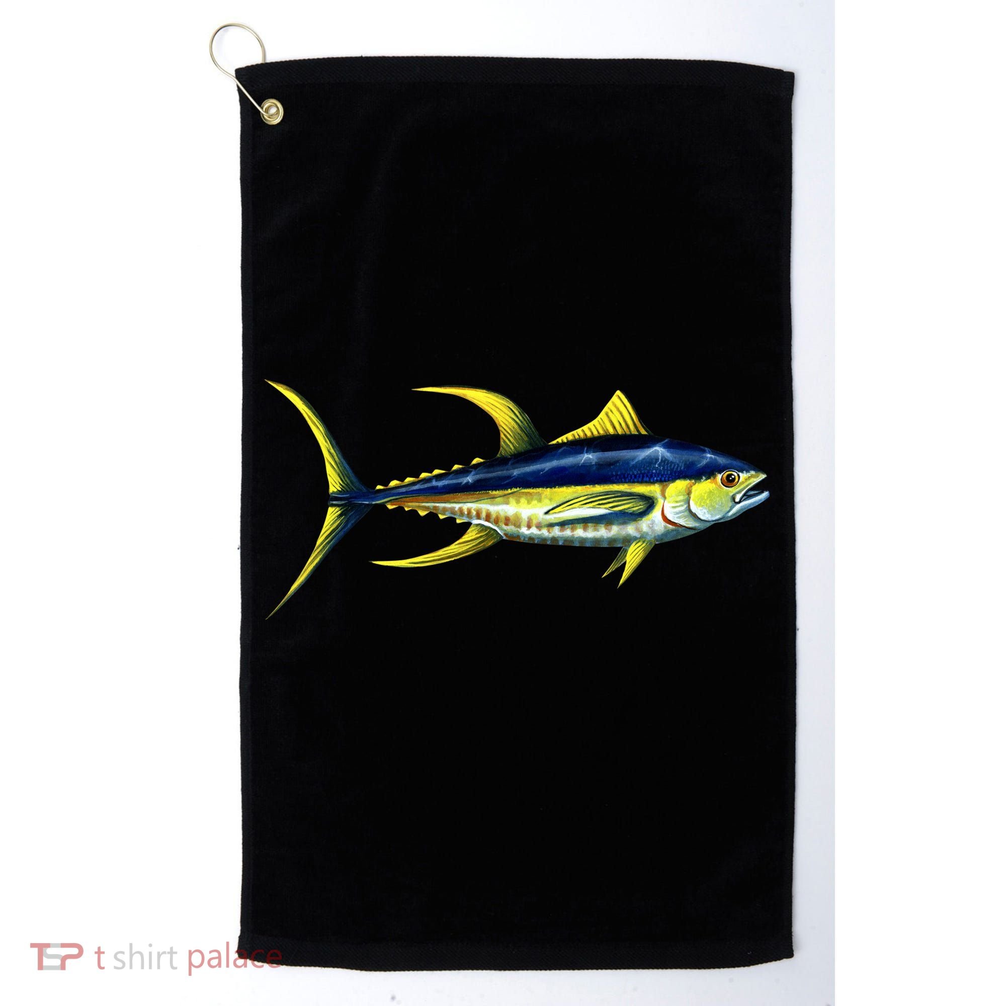 Wildlife - Yellowfin Tuna Golf Towel
