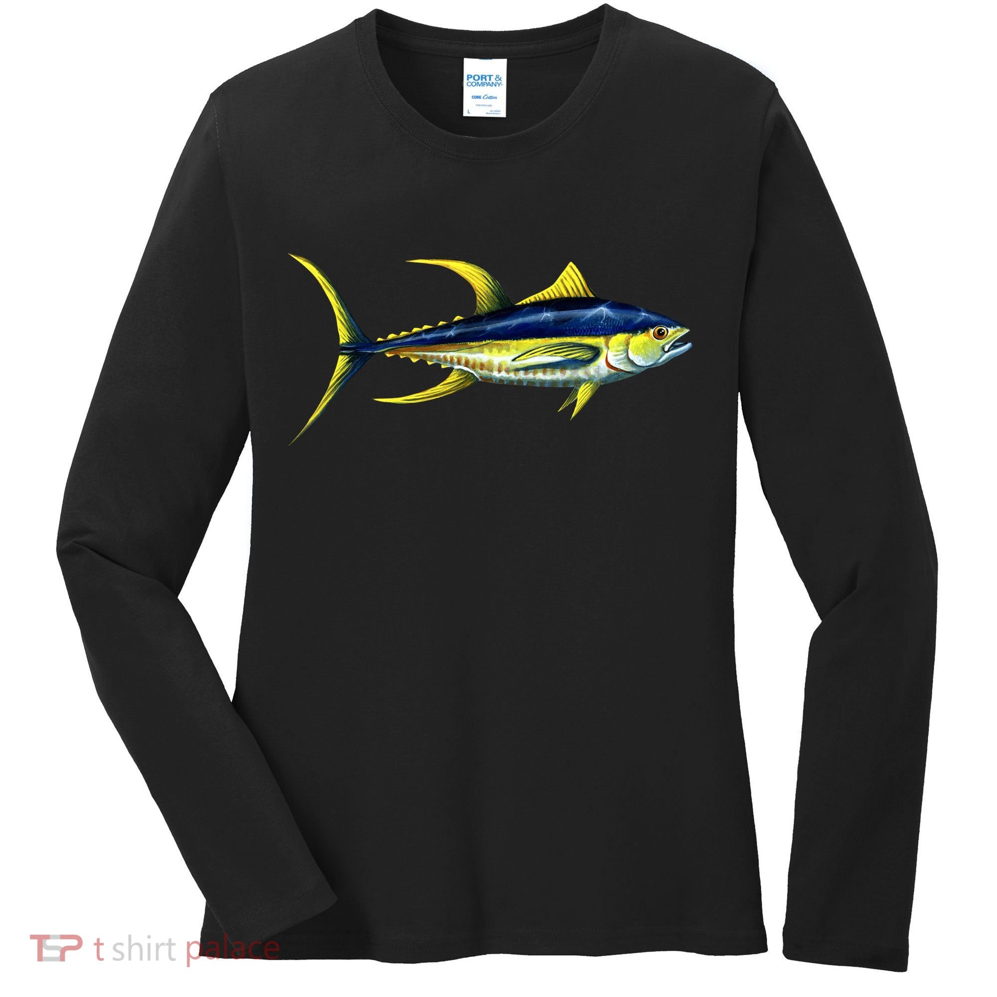 Wildlife - Yellowfin Tuna Women's Long Sleeve Shirt