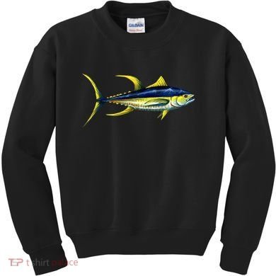 Wildlife - Yellowfin Tuna Kids Sweatshirt