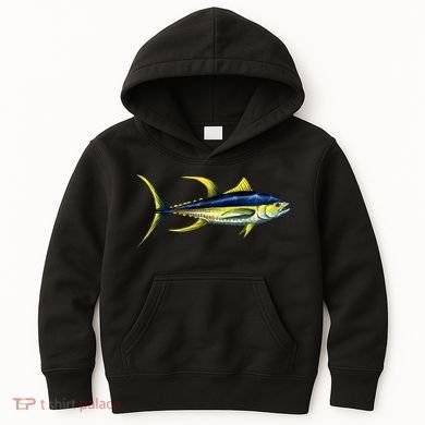 Wildlife - Yellowfin Tuna Kids Hoodie