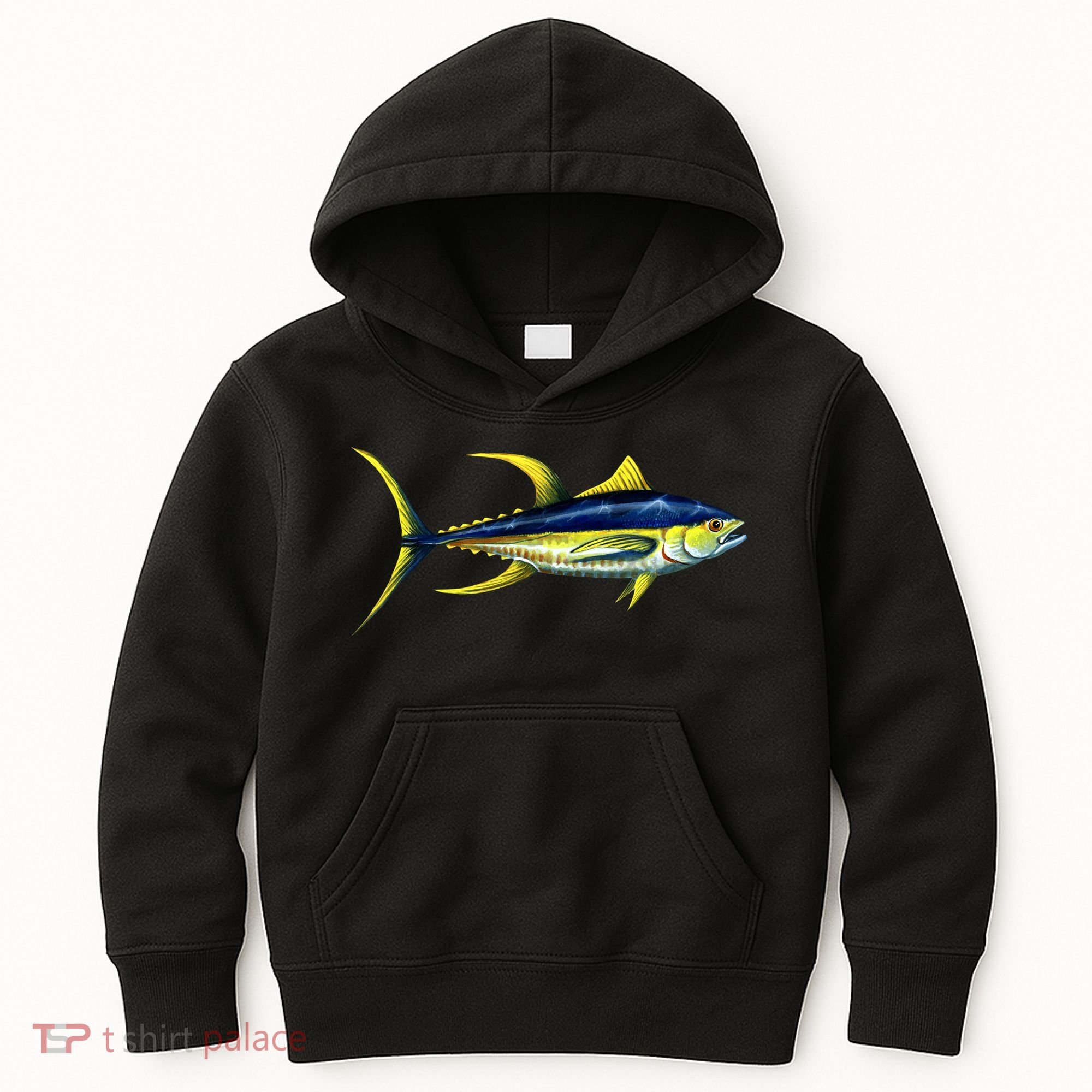 Wildlife - Yellowfin Tuna Kids Hoodie
