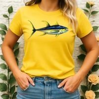 Wildlife - Yellowfin Tuna Women's T-Shirt thumb 2