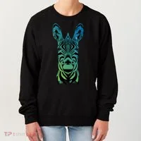 Wildlife - Zebra Head Abstract Women's Sweatshirt thumb 0