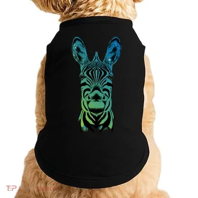 Wildlife - Zebra Head Abstract Doggie Tank
